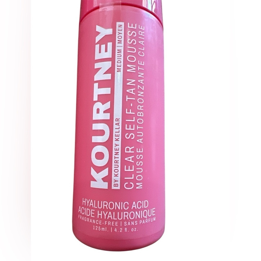 Kourtney Kellar Clear Self Tanning Mousse Medium NEW set of 2 - Picture 2 of 3